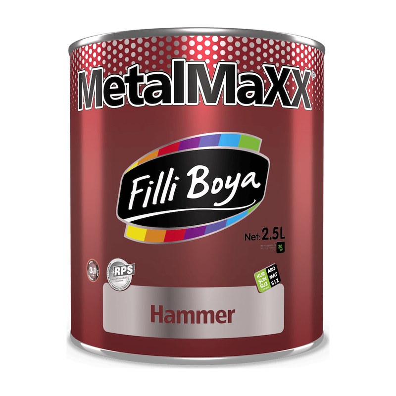 Filli Boya MetalMaXX Hammer Çekiç Desenli Metal Boyası