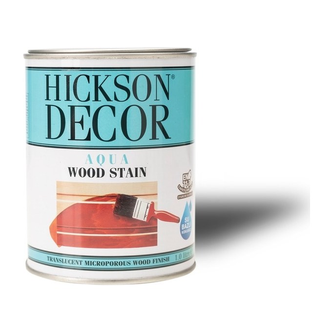 Hemel Hickson Decor Ultra Aqua Wood Stain Renkli Ahşap Vernik