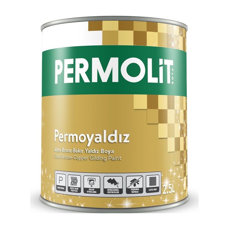 Permolit Permoyaldız Bakır Yaldız Boya
