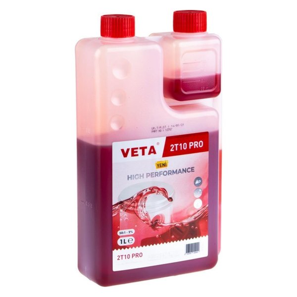 Veta 2T10 Pro 2 Zamanlı Motor Yağı (Ölçekli)